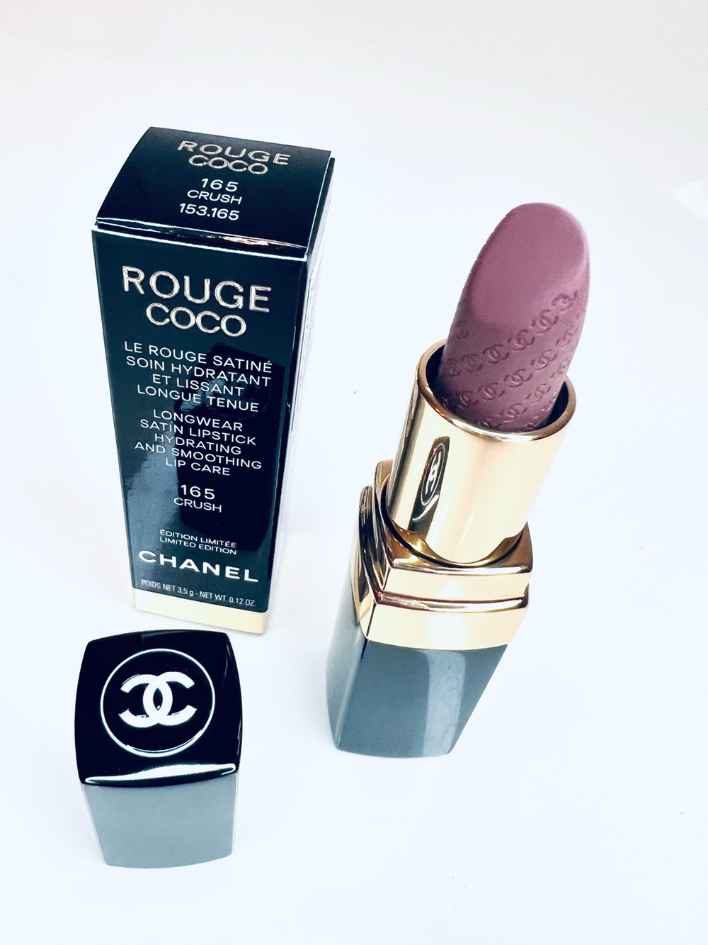 ✨New Chanel Rouge Coco #165 “Crush” Satin Hydrating Lipstick Limited Edition✨